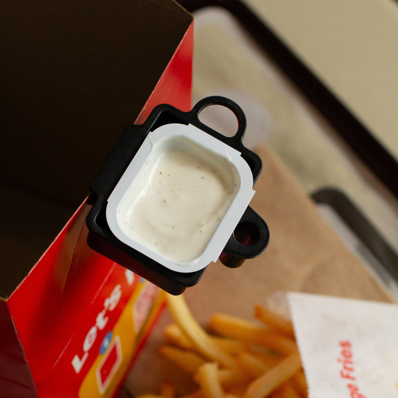 Stay Saucy™ Dipping Sauce Holder (4-Pack)